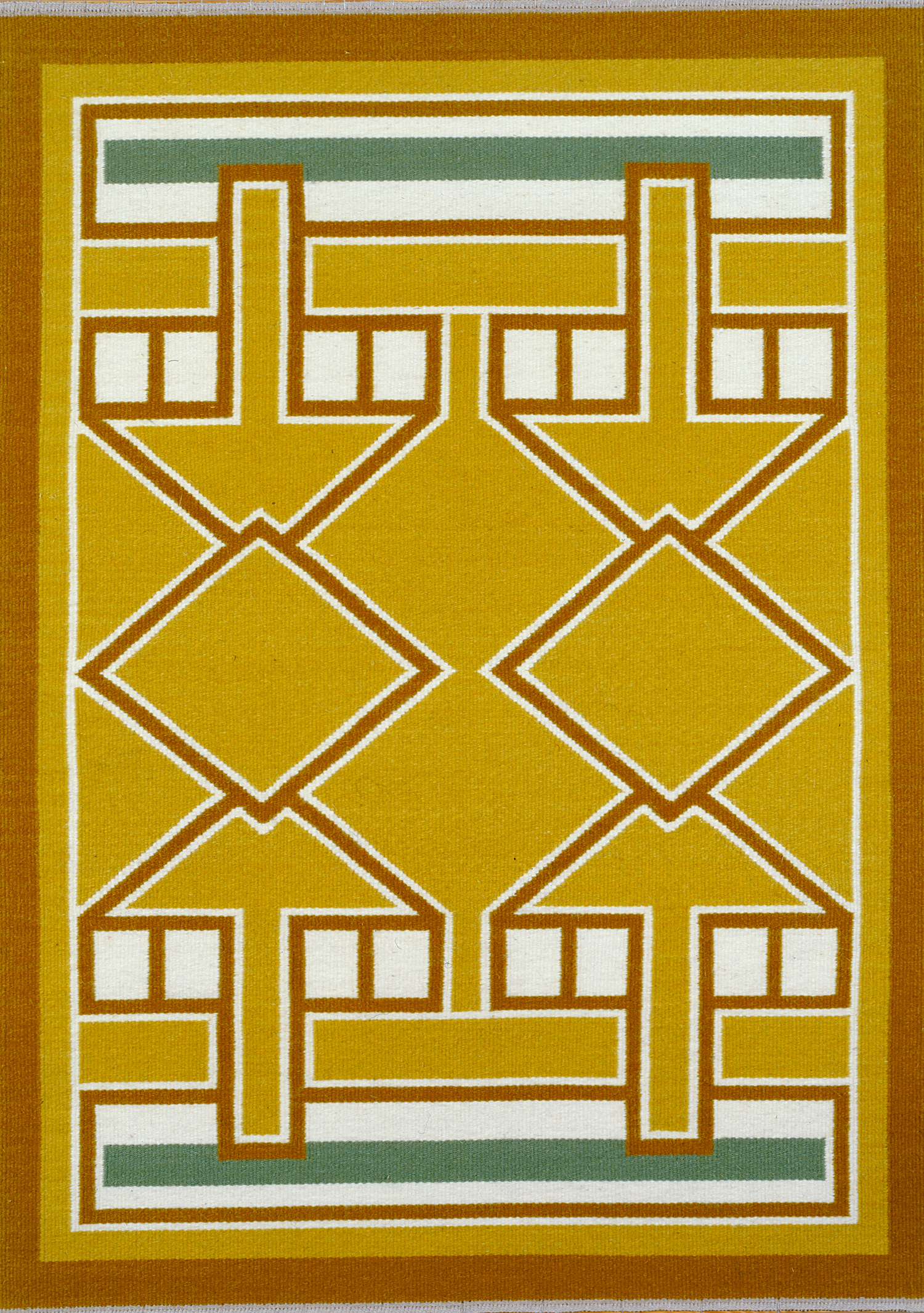 Fall, 1995. Carpet in wool, 167 x 118 cm. Ⓒ Holstebro Kunstmuseum